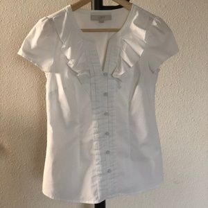 Ann Taylor cute white top
